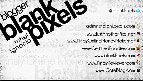 My blogger card as blankPixels - blogger.